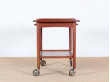 Mid-Century Modern scandinavian serving cart in teck