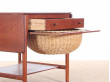 Mid-Century Modern scandinavian sewing table AT 33 by Hans Wegner for Andreas Tuck Furniture