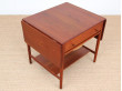 Mid-Century Modern scandinavian sewing table AT 33 by Hans Wegner for Andreas Tuck Furniture