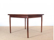 Scandinavian dining table in rosewood 4-8 p.