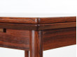 Scandinavian dining table in rosewood 4-8 p.