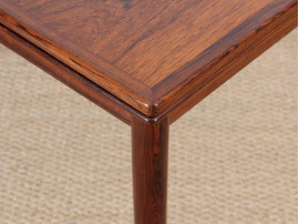 Scandinavian dining table in rosewood 4-8 p.