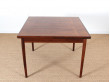 Scandinavian dining table in rosewood 4-8 p.