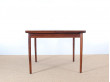 Scandinavian dining table in rosewood 4-8 p.