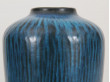 Ceramique scandinave, Vase bleu turquoise modèle 5078. 