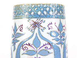 Vase en faïence Royal Copenhagen, motif Tenera 417/3115