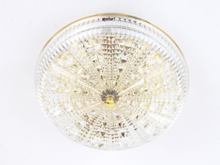 Mid century modern ceiling light by Carl Fagerlund model Cristal design 