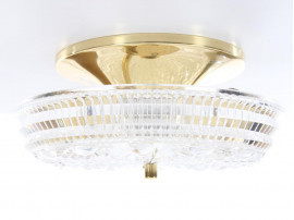 Mid century modern ceiling light by Carl Fagerlund model Cristal design 