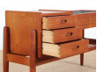 Danish modern teak planter table by Arne Wahl Iversen