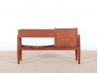 Danish modern teak planter table by Arne Wahl Iversen