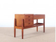 Danish modern teak planter table by Arne Wahl Iversen