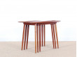 Teak nesting tables