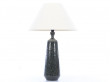 Mid-Century Modern ceramic huge table lamp by Yngve Blixt for Höganäs