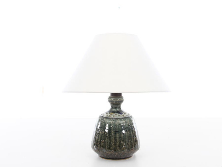 Petite lampe en céramique scandinave 