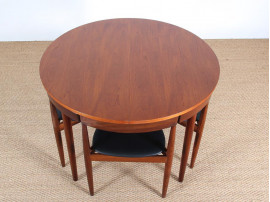 Mid-Century Modern scandinaviandiner set in teak by Hans Olsen