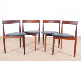 Mid-Century Modern scandinaviandiner set in teak by Hans Olsen