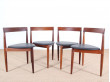 Mid-Century Modern scandinaviandiner set in teak by Hans Olsen