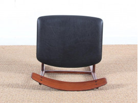 Mid-Century Modern Danish set of 4 chairs in Rio rosewood