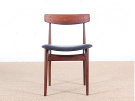 Mid-Century Modern Danish set of 4 chairs in Rio rosewood