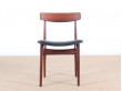 Mid-Century Modern Danish set of 4 chairs in Rio rosewood