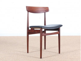 Mid-Century Modern Danish set of 4 chairs in Rio rosewood