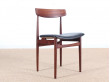 Mid-Century Modern Danish set of 4 chairs in Rio rosewood