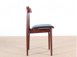 Mid-Century Modern Danish set of 4 chairs in Rio rosewood