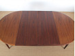 Mid-Century Modern scandinavian dining table in Rio rosewood 4/8 seats