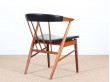 Mid-Century Modern scandinavian set of 4 chairs in teak by Helge Sibast