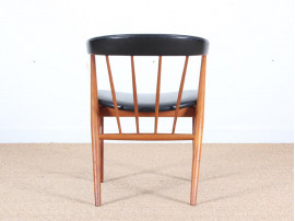 Mid-Century Modern scandinavian set of 4 chairs in teak by Helge Sibast