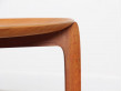 table-plateau scandinave en teck