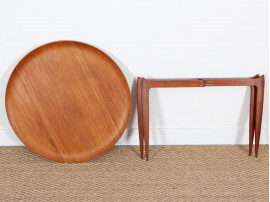 Mid-Century Modern tray-top table by Svend Aage Willumsen & H. Engholm for Frtiz Hansen 