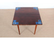 Mid century modern console table in Rio rosewwod