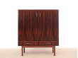 Mid-Century Modern scandinavian cabinet in Rio rosewood. 