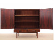 Mid-Century Modern scandinavian cabinet in Rio rosewood. 