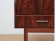 Mid-Century Modern scandinavian cabinet in Rio rosewood. 