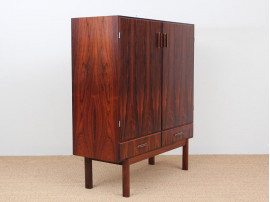 Mid-Century Modern scandinavian cabinet in Rio rosewood. 