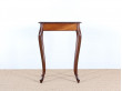 Danish travailleuse or work-table in mahogany by Frits Henningsen