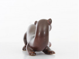 Scandinavian ceramic. Ferret by Gunar Nylund