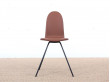 Tongue chair in dark oak by Arne Jacobsen, new releases. 