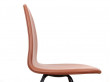 Tongue chair in dark oak by Arne Jacobsen, new releases. 