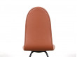 Tongue chair in dark oak by Arne Jacobsen, new releases. 