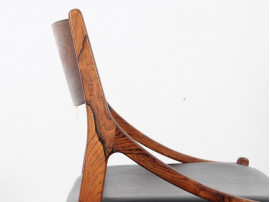 Set of 6 scandinavian chairs in rosewood by  H. Vestervig Eriksen