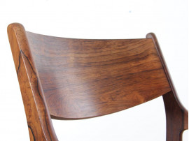 Set of 6 scandinavian chairs in rosewood by  H. Vestervig Eriksen