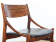 Set of 6 scandinavian chairs in rosewood by  H. Vestervig Eriksen
