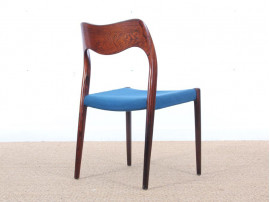 Set of 4 chairs in rosewood, model 71