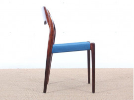 Set of 4 chairs in rosewood, model 71