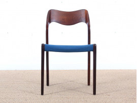 Set of 4 chairs in rosewood, model 71