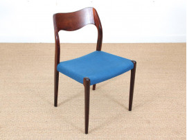 Set of 4 chairs in rosewood, model 71