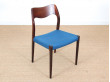 Set of 4 chairs in rosewood, model 71